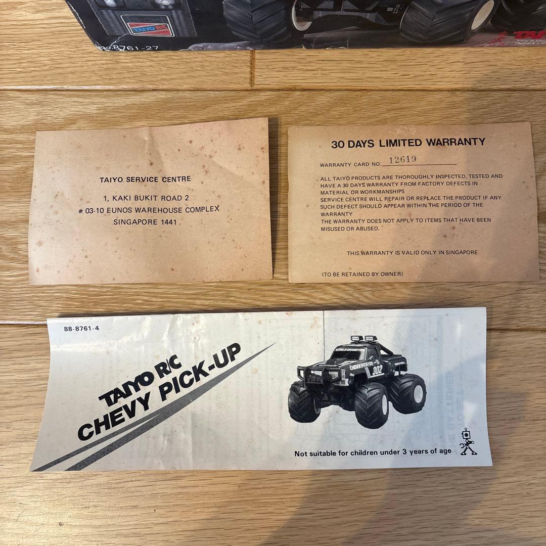 TAYO CHEVY PICK-UP ラジコンカー！希少