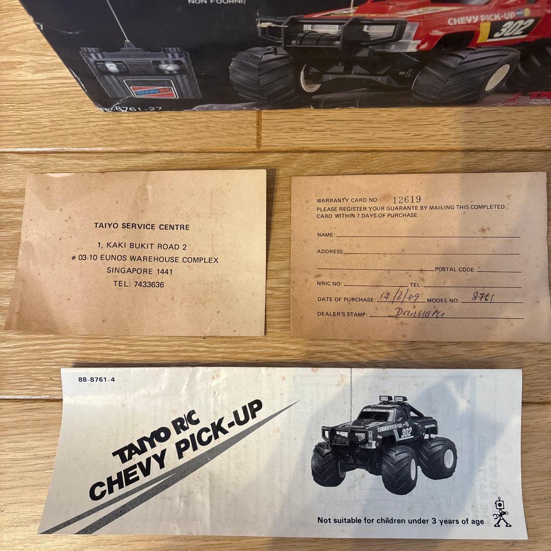 TAYO CHEVY PICK-UP ラジコンカー！希少