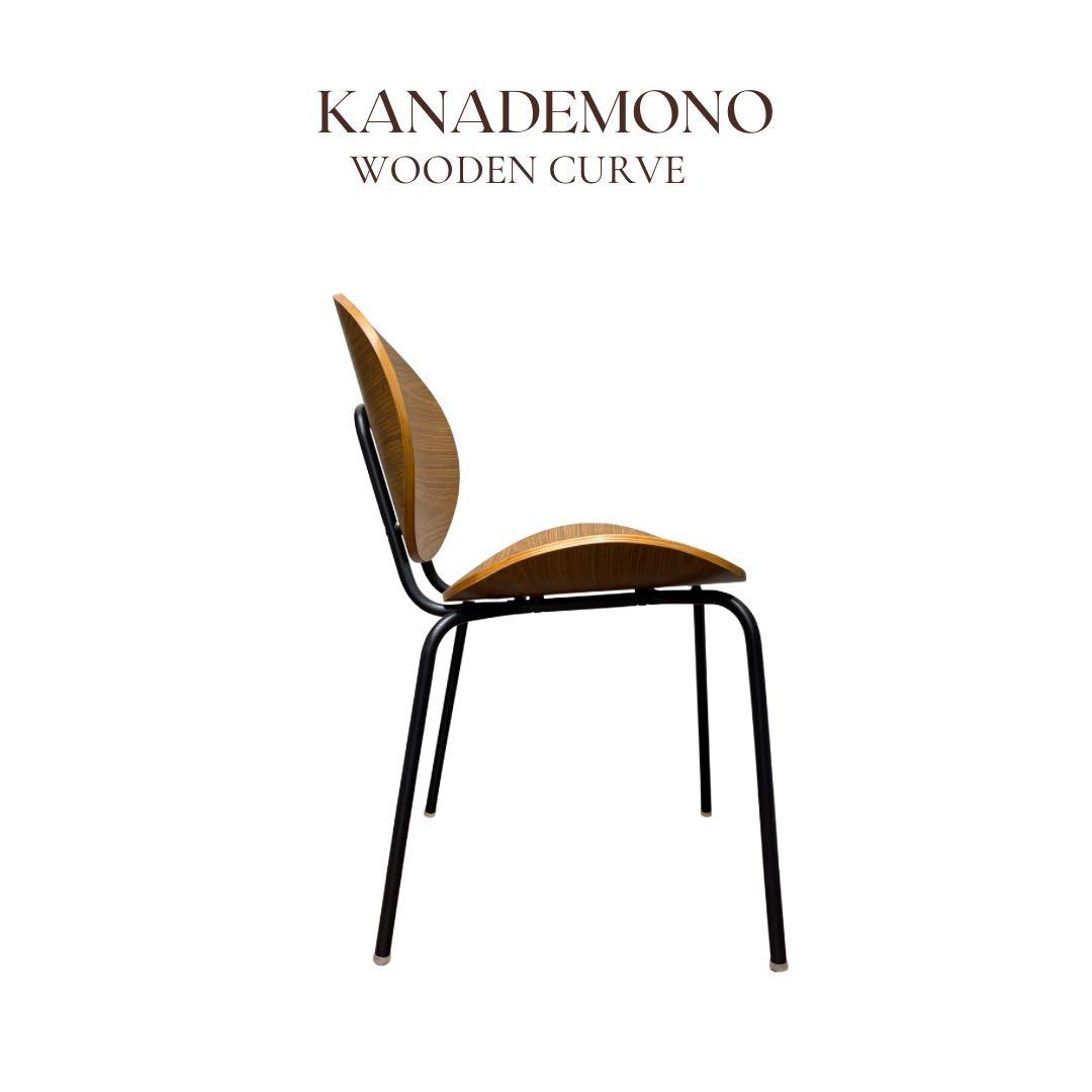 【参考価格21,000円】美品　KANADEMONO プライウッドチェア1脚