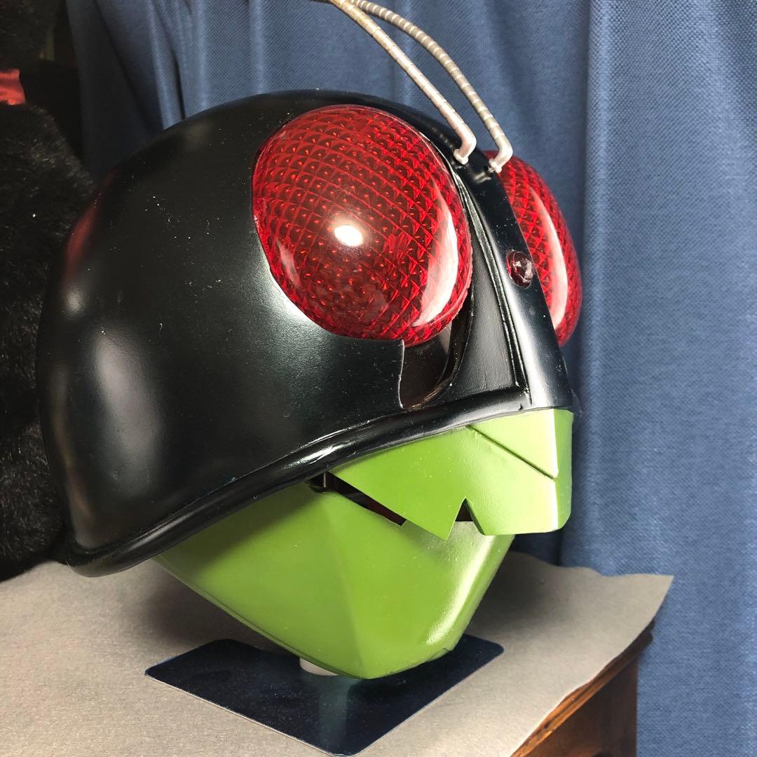 オマケ付き！仮面ライダー1号特撮ヒーローアトラク1/1マスク原作版