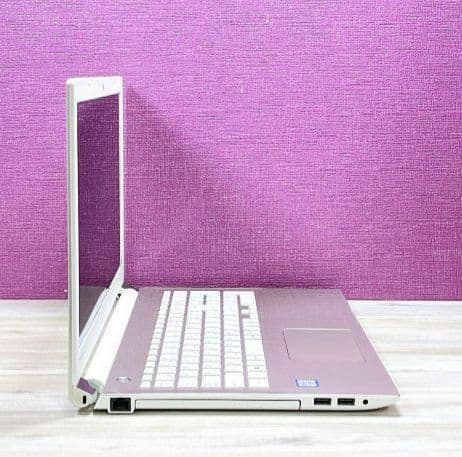値下お手頃Win11✨7世代 i38GBノートパソコン✨カメラシャンパンゴールド