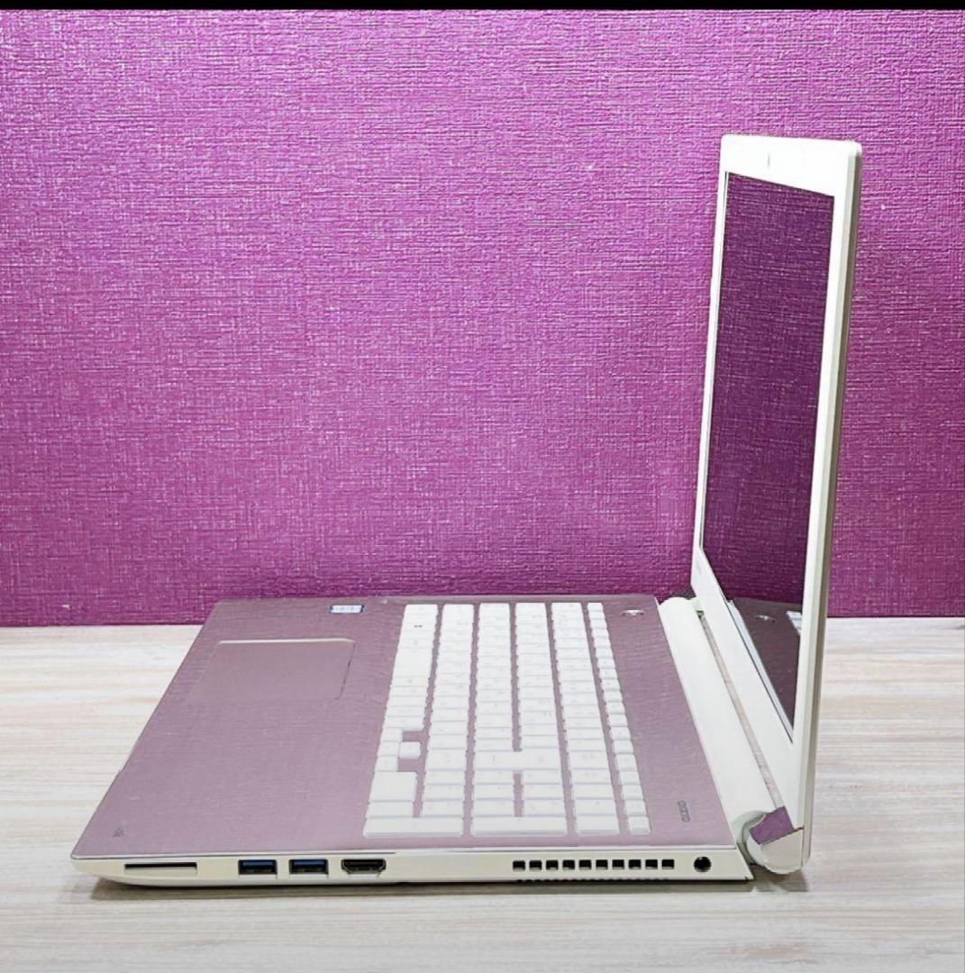 値下お手頃Win11✨7世代 i38GBノートパソコン✨カメラシャンパンゴールド