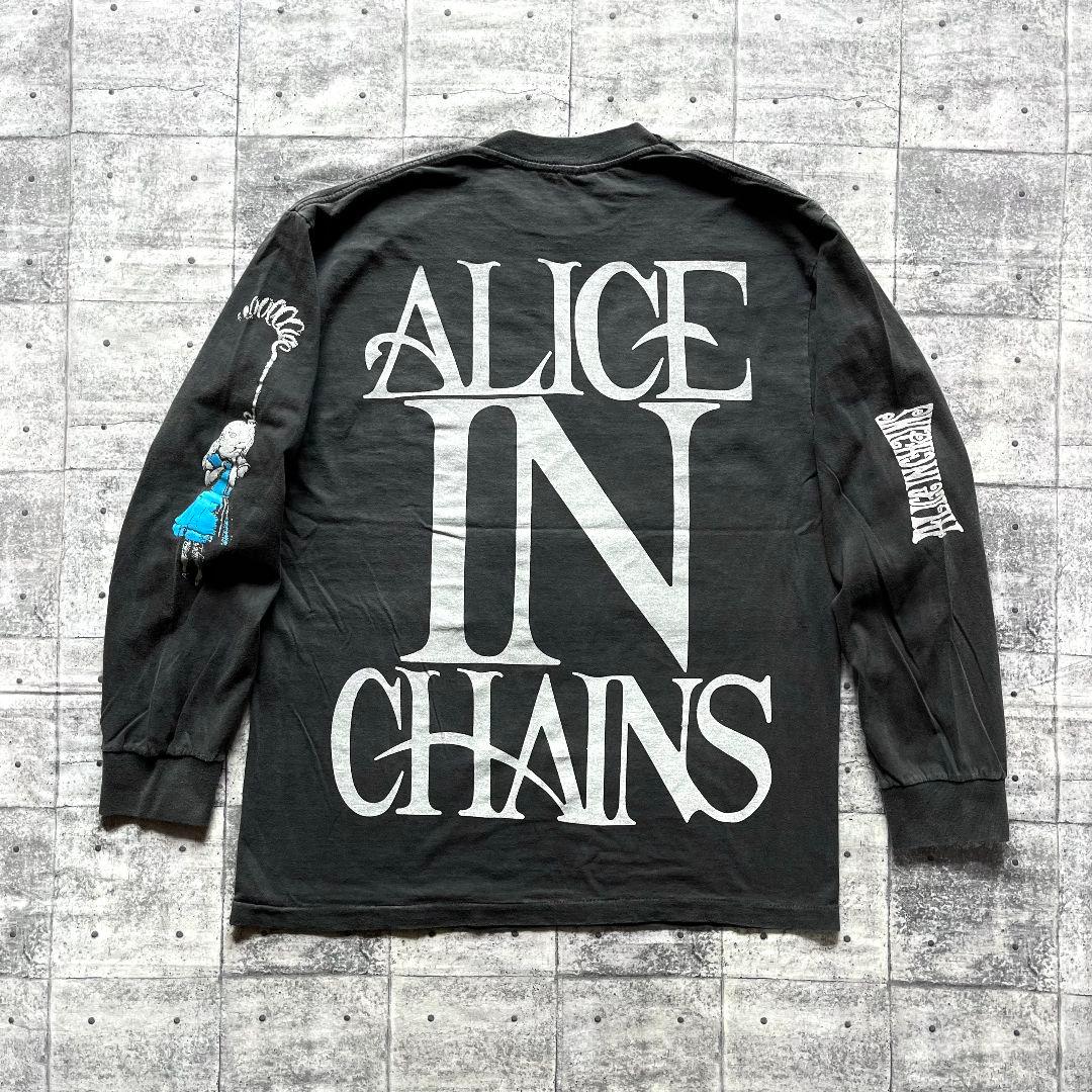 ALICE IN CHAINS アリスインチェインズ ロンTシャツ XL 袖プリ