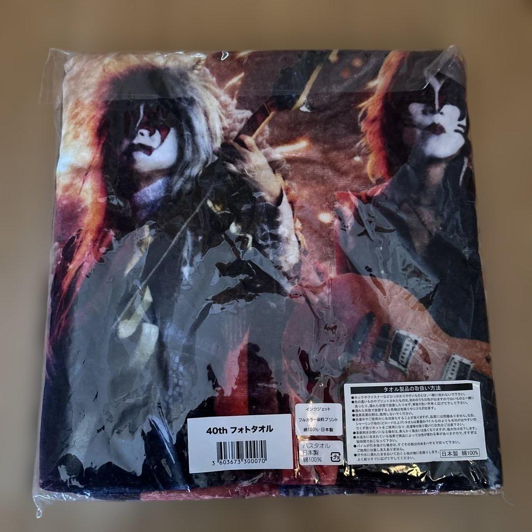 新品未使用　聖飢魔II 40周年　フォトタオル（バスタオル）