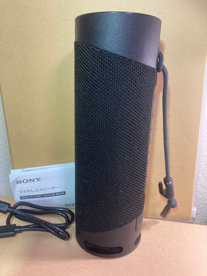 SONY ソニー　SRS-XB23 ワイヤレススピーカー　ブラック