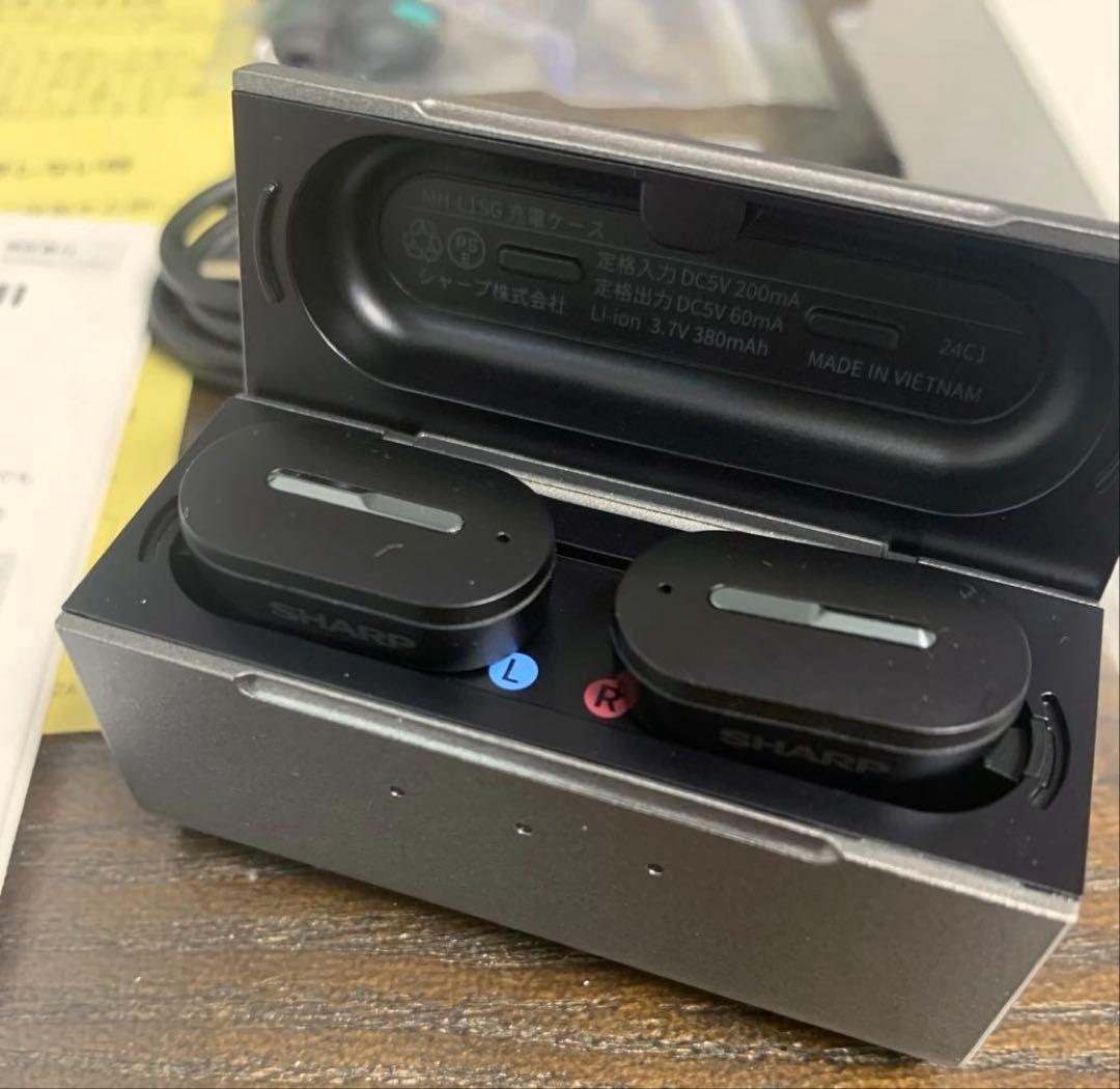 SHARP SUGOMIMI MH-L1SG 補聴器 集音器 聴覚拡張型イヤホン