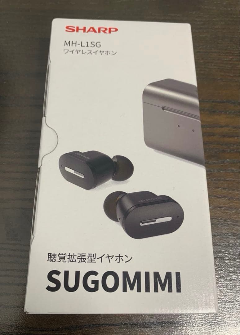 SHARP SUGOMIMI MH-L1SG 補聴器 集音器 聴覚拡張型イヤホン