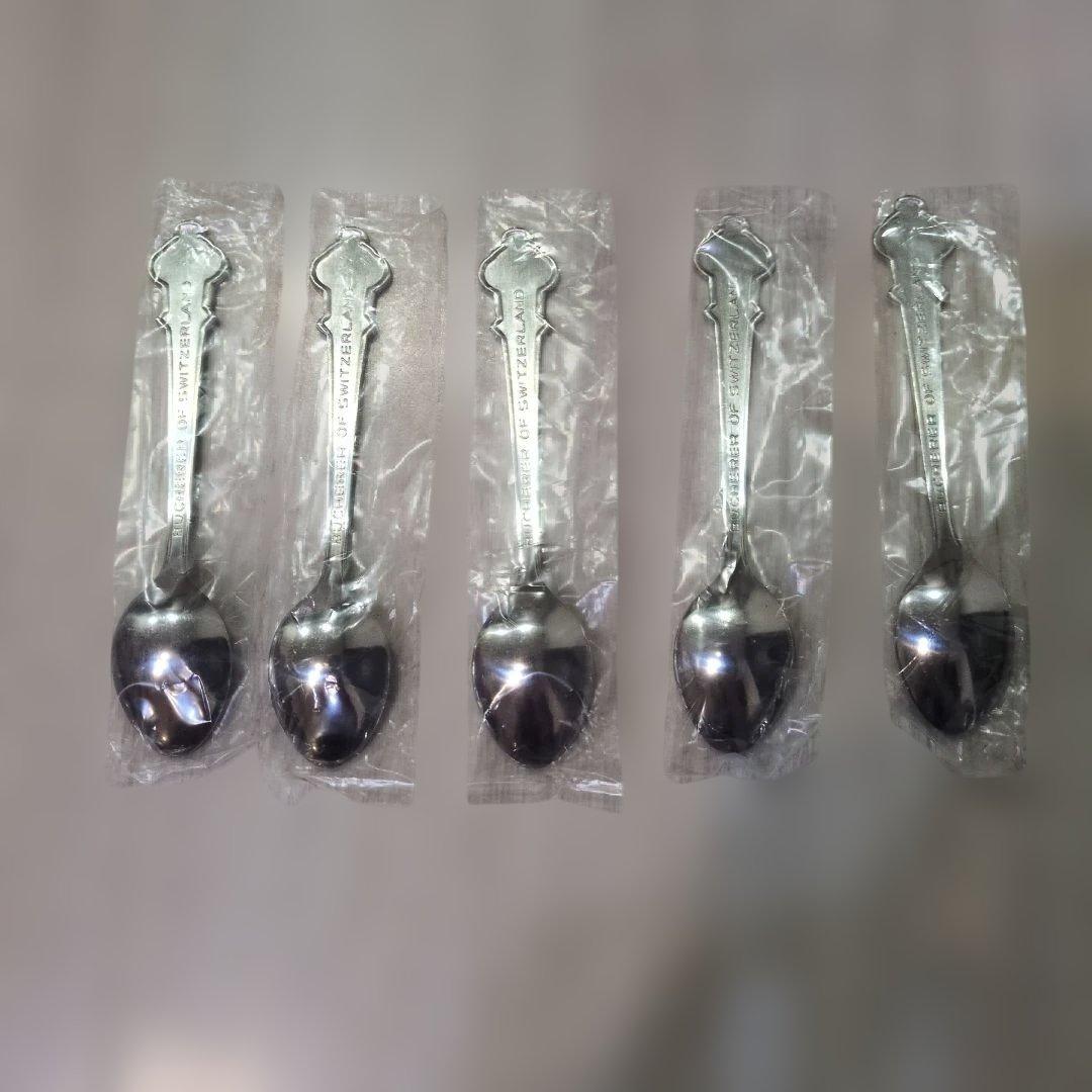 【新品】ROLEX✕BUCHERER スプーン5本セット　ケース入り