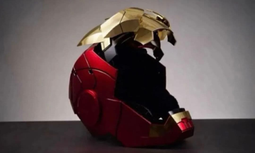 筋肉バスター様AUTOKINGアイアンマン マーク5 MK5 マスク シルバー