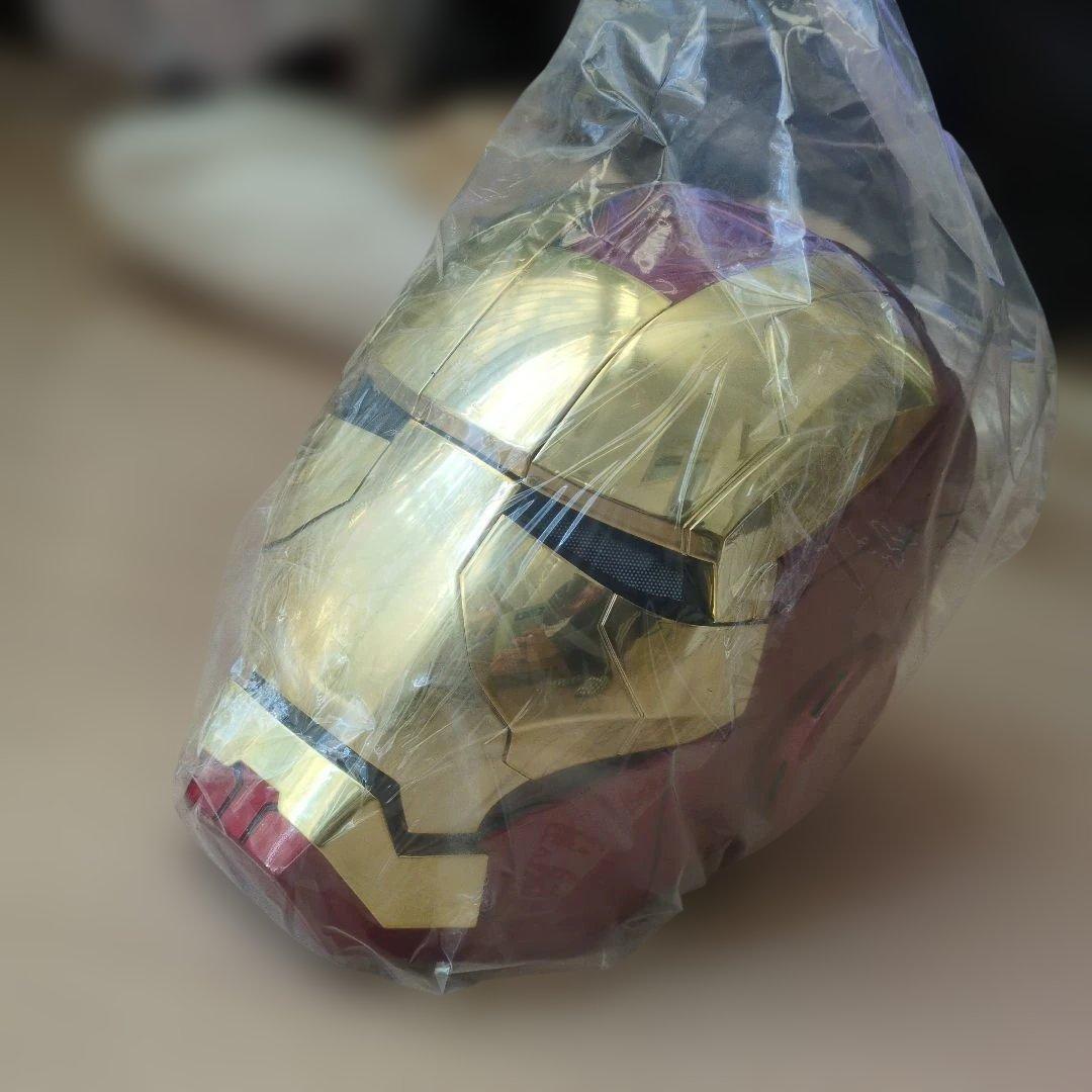 筋肉バスター様AUTOKINGアイアンマン マーク5 MK5 マスク シルバー