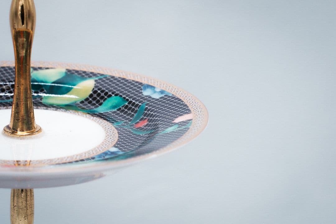 Maxwell & Williams 三段ケーキスタンド 黒