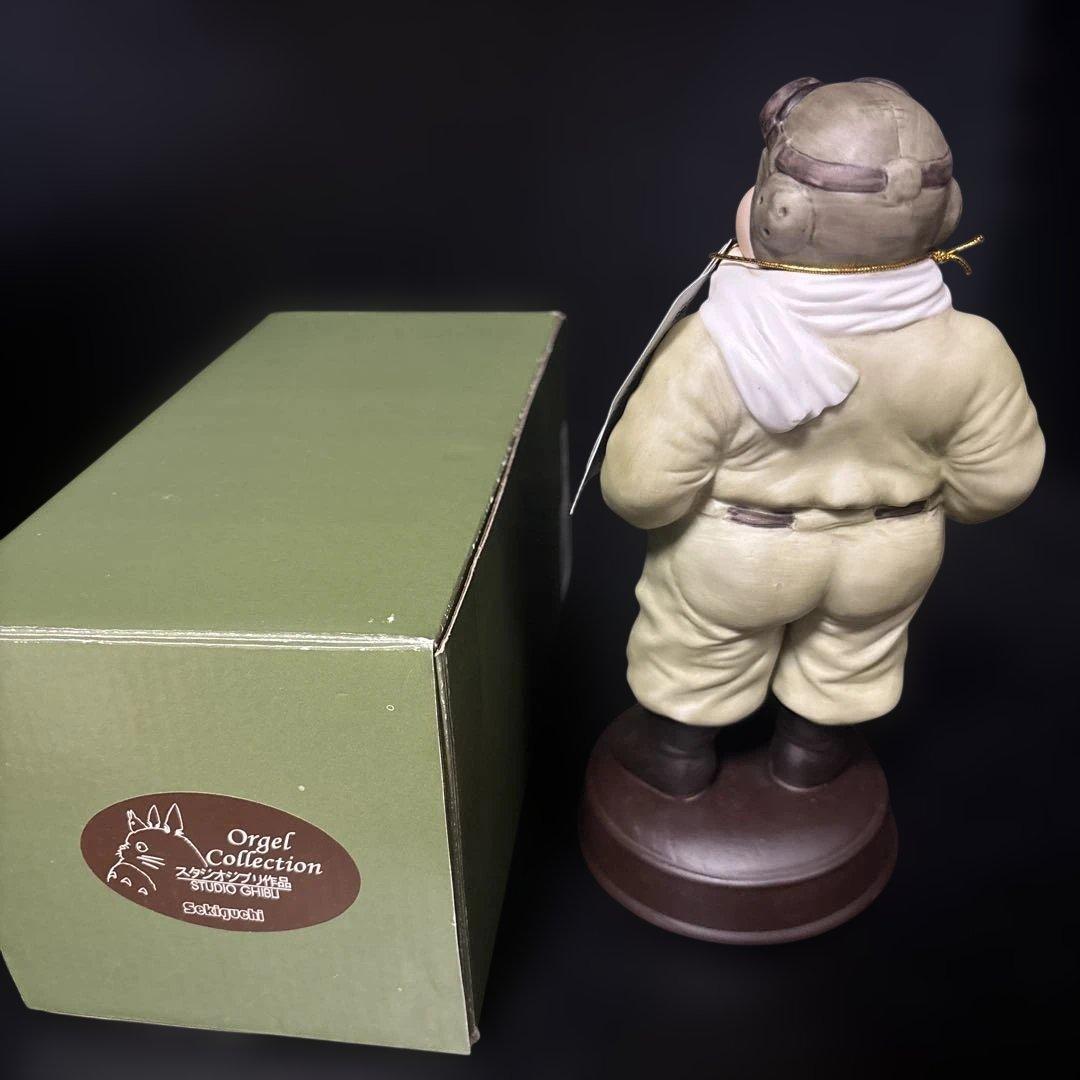 紅の豚 ポルコロッソ オルゴール付きフィギュア ジブリ