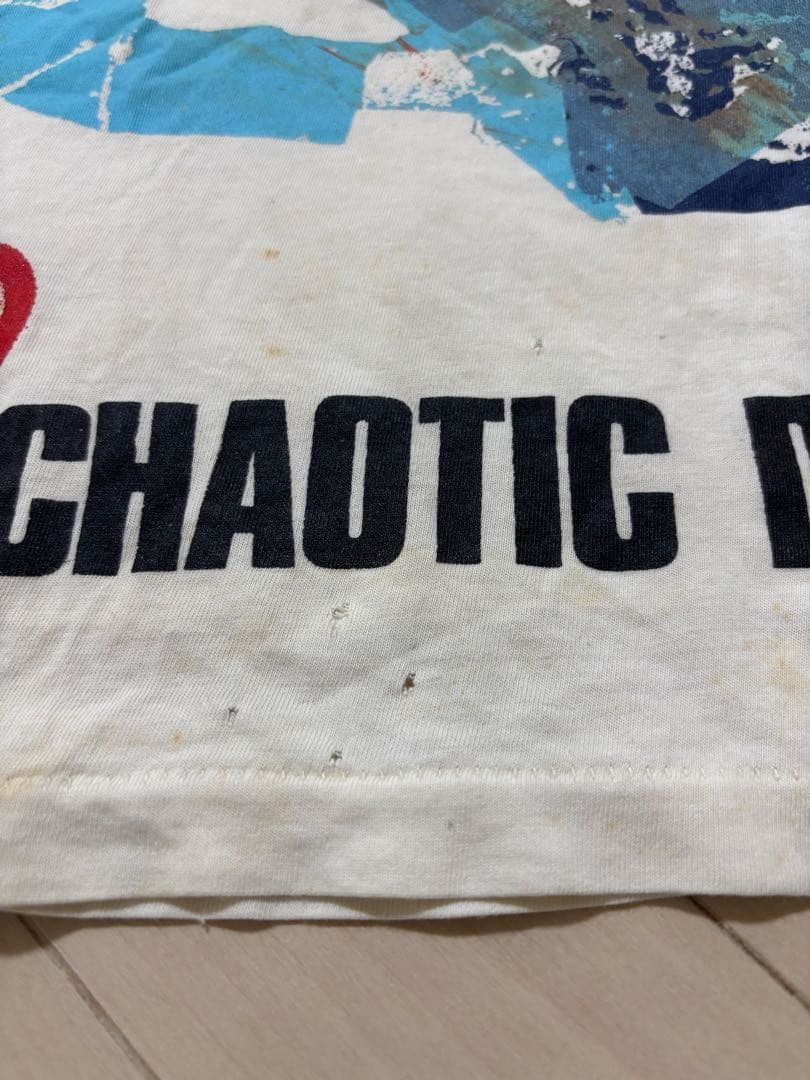 CHAOTIC DISCHORD カットオフTシャツ　ビンテージ