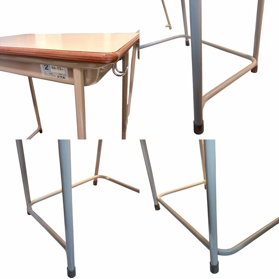 ✨美品✨イトーキ 学校用 学習机　椅子　セット　学習デスク用　在宅ワーク　塾