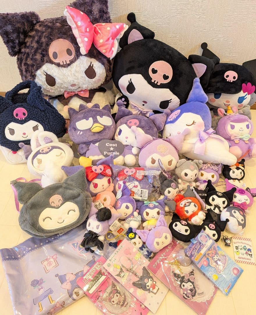 クロミ　まとめ売り　マスコット　バッグ　ぬいぐるみ　サンリオ　ボールチェーン小物