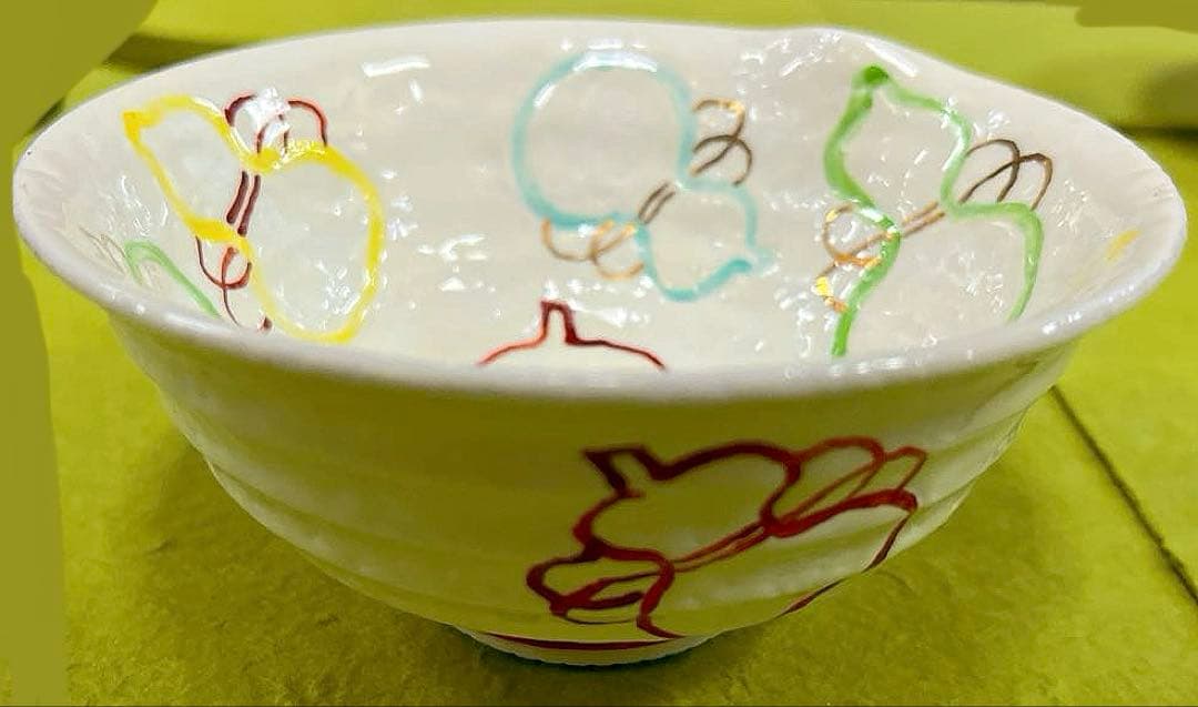 有田焼『瓢箪絵小鉢』(3個セット)総手描、新品未使用