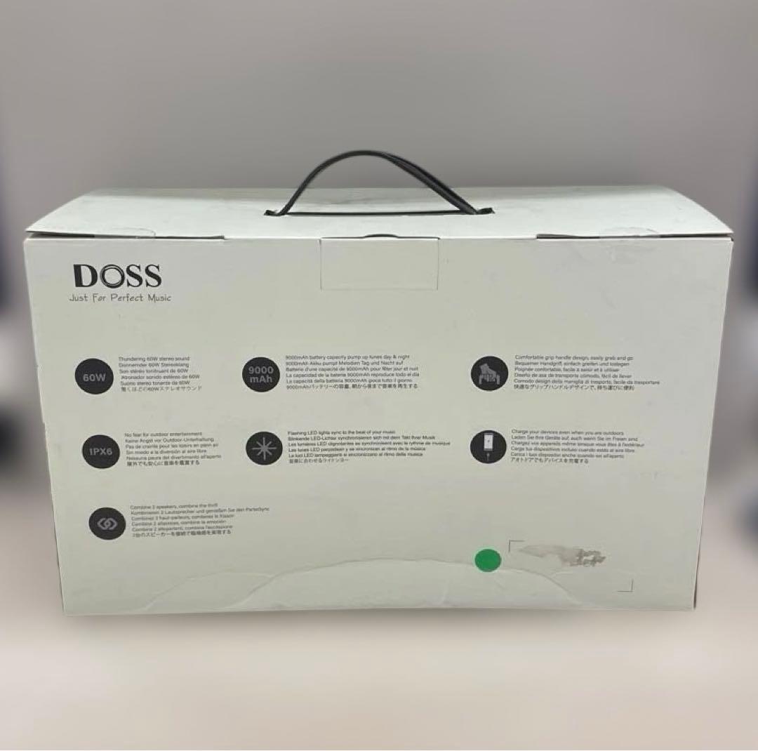 509644 DOSS　ExtremeBoom S　Bluetoothスピーカー