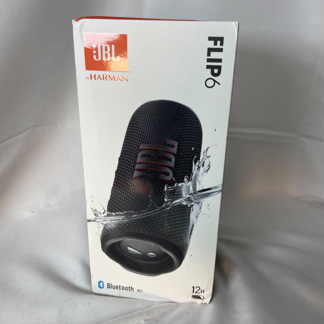 JBL FLIP 6 ポータブルスピーカー JBLFLIP6BLK 未使用 新品