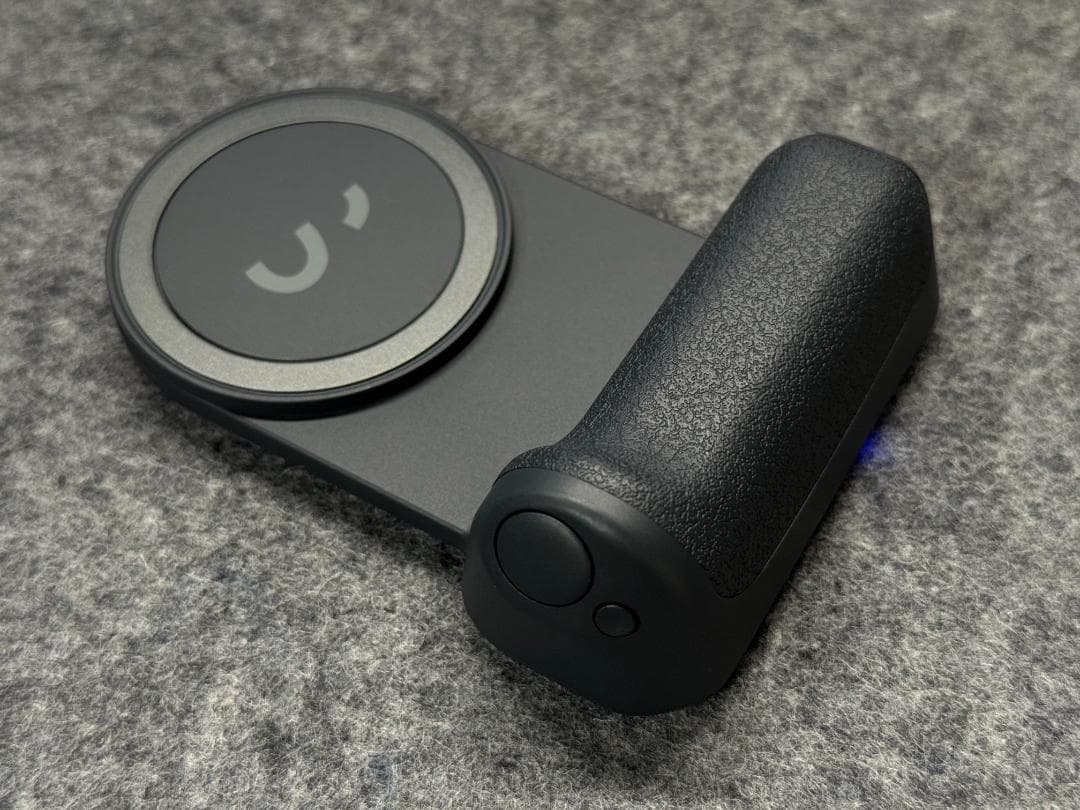 SnapGrip MagSafe対応 モバイルバッテリー内蔵カメラグリップ