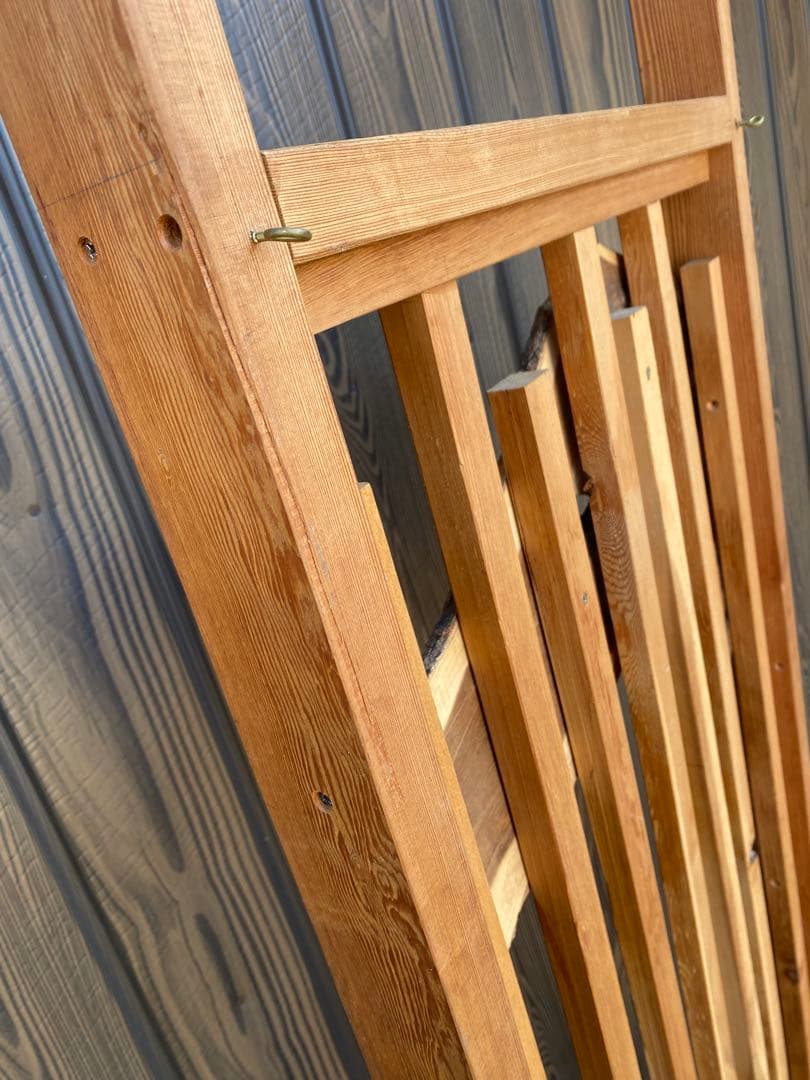 木製　間仕切り　建具　障子　手作り　らパーテーション