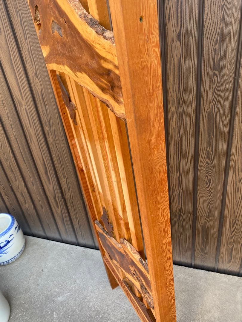 木製　間仕切り　建具　障子　手作り　らパーテーション