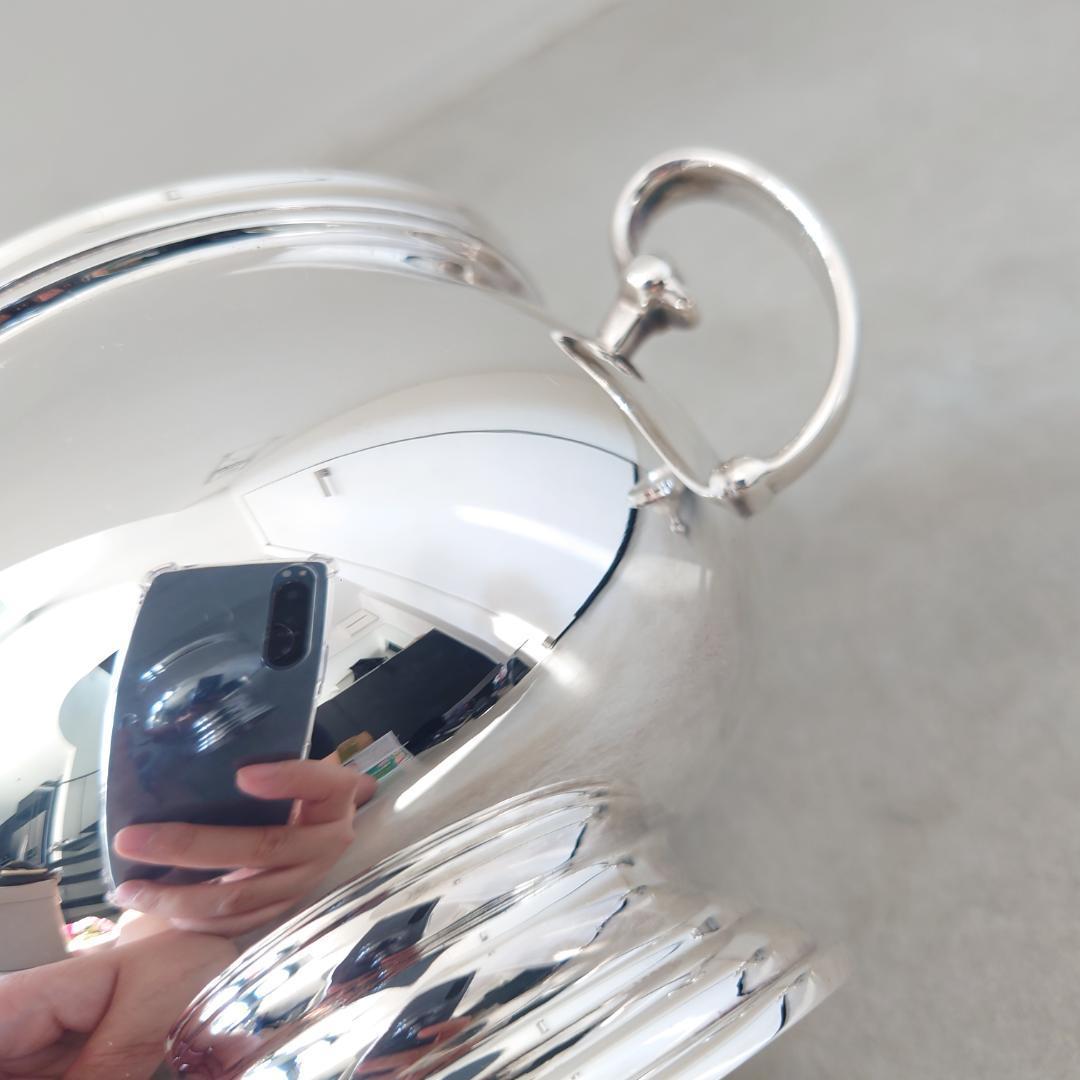 極美品 クリストフル アルビ シュガーポット 布袋付き