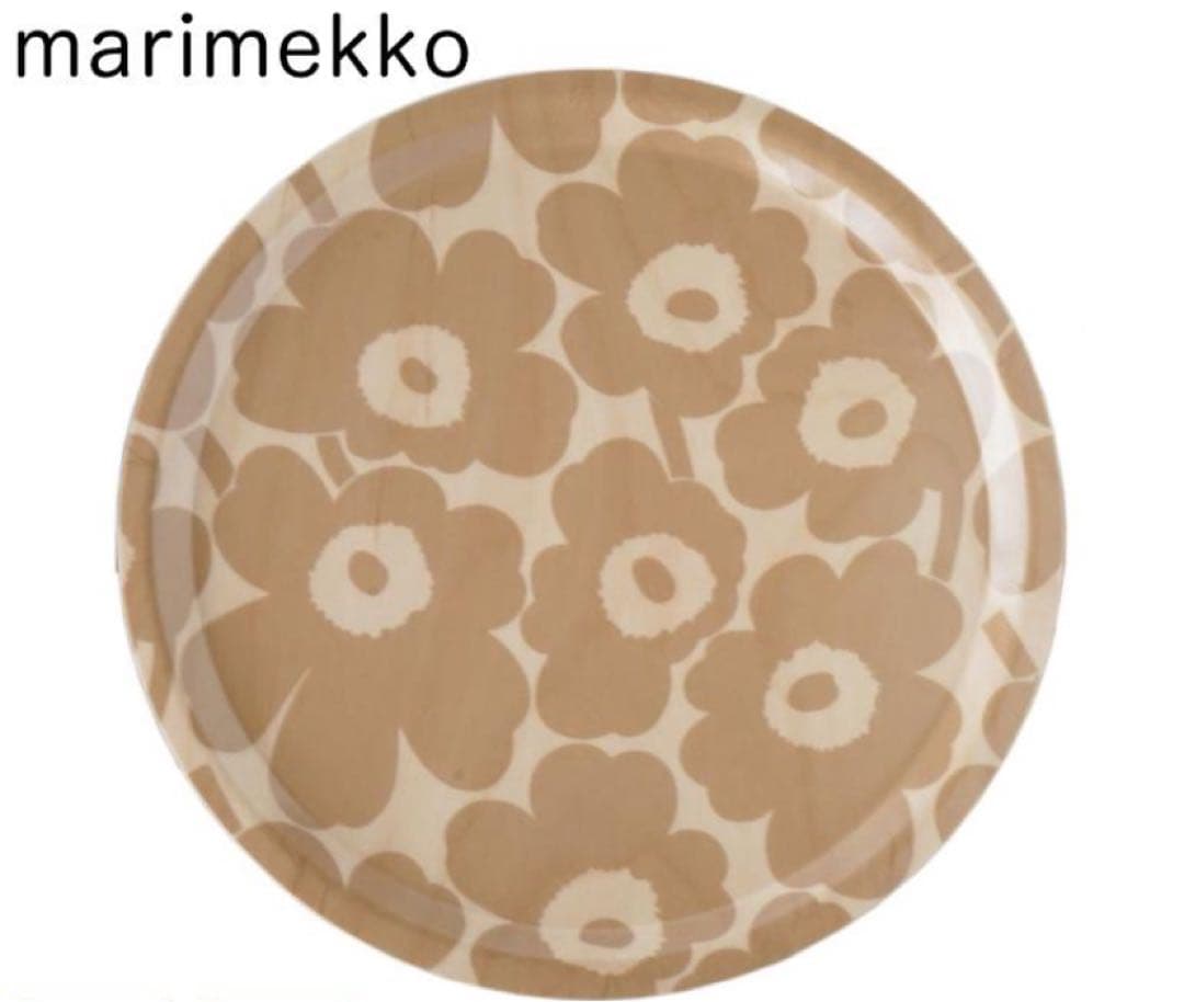 【新品】marimekko ウニッコ　トレイ　お盆　マリメッコ