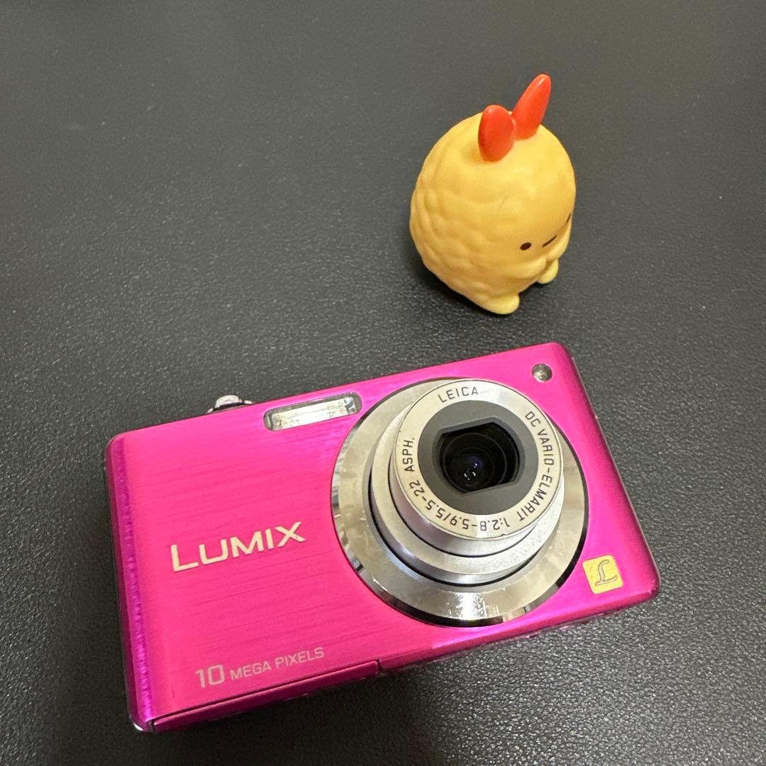 パナソニックPanasonic LUMIX DMC-FS7 ピンク　動作品