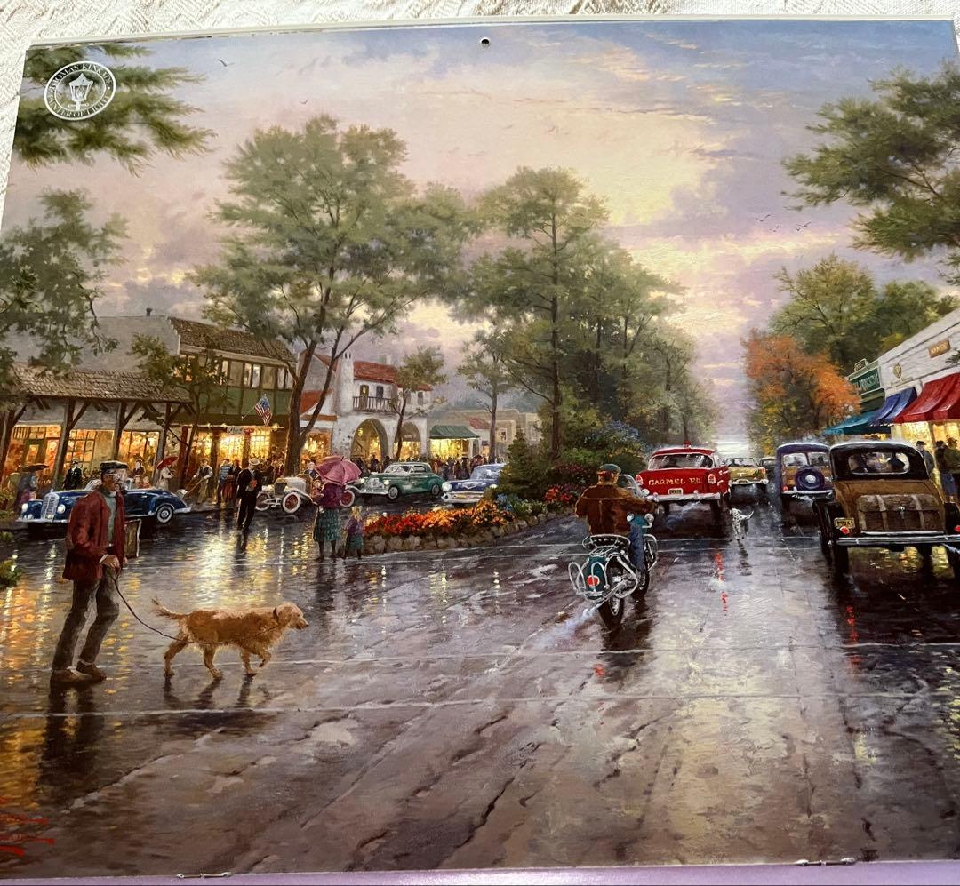 トーマス・キンケード カレンダー Thomas Kinkade ディズニー