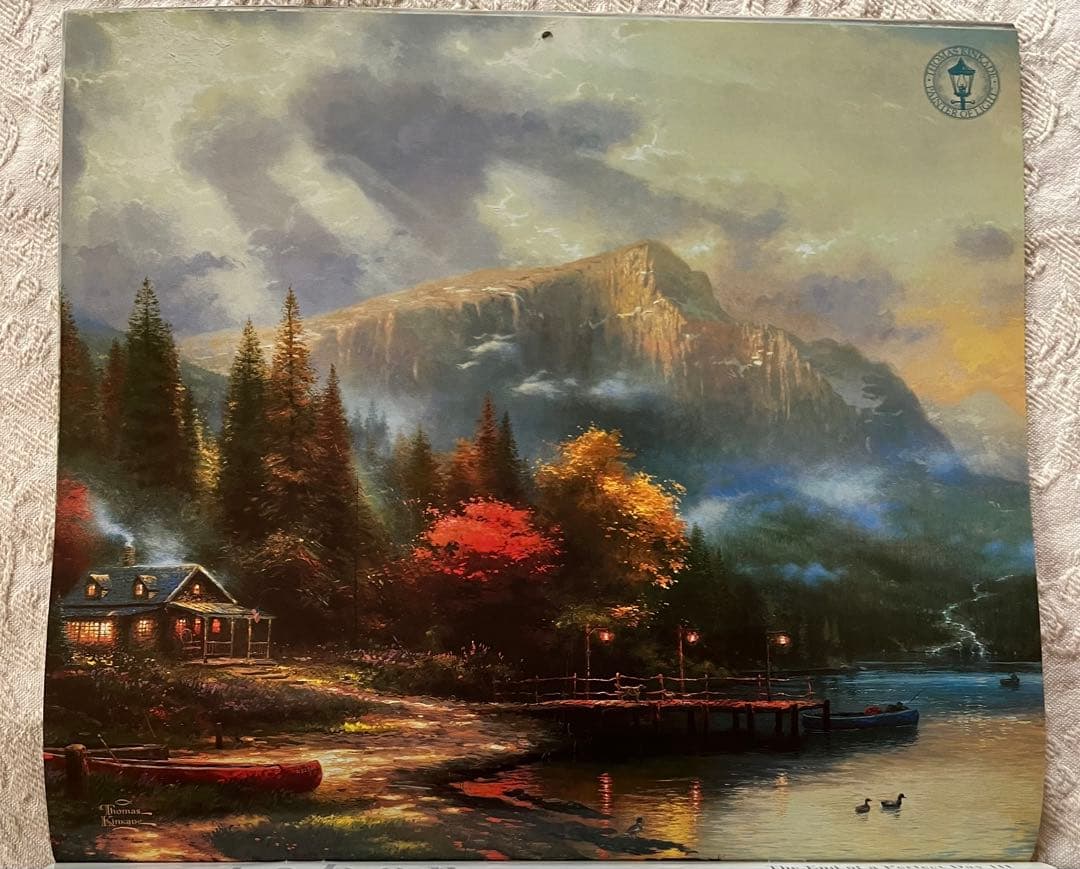 トーマス・キンケード カレンダー Thomas Kinkade ディズニー