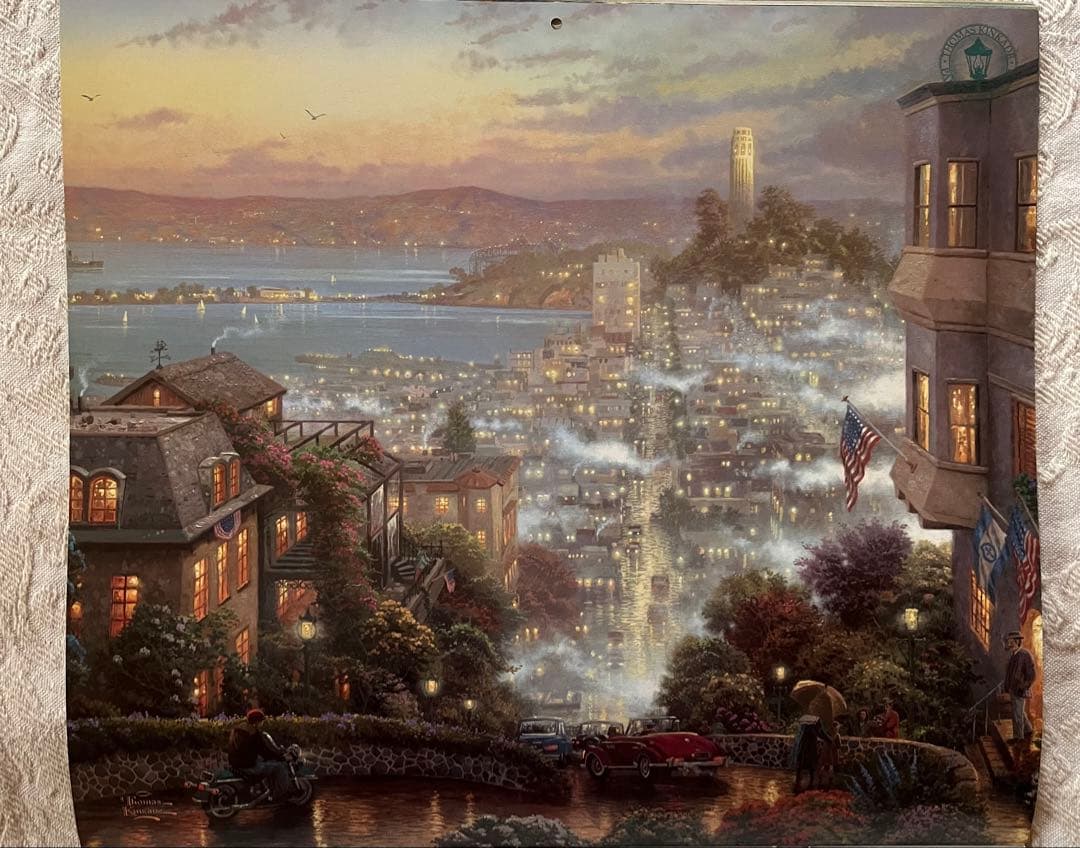 トーマス・キンケード カレンダー Thomas Kinkade ディズニー