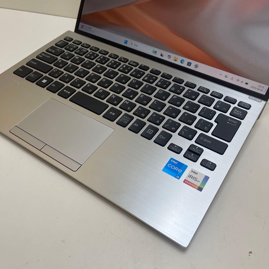 #315 VAIO VJPG21 12世代 i5-1235U office付き
