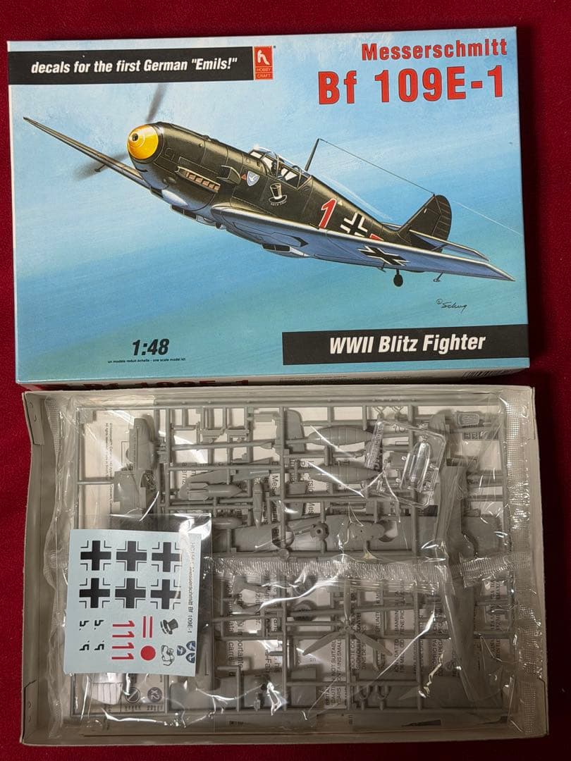 フジミ1/48 メッサーシュミットBf 109 他、全7個セット