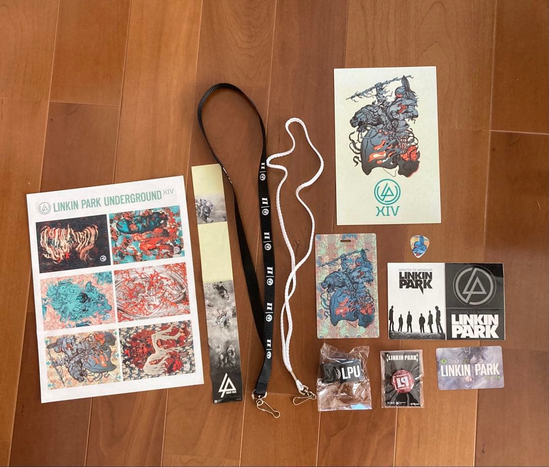 【LINKIN PARK】ファンクラブ限定公式Tシャツ2枚、付録