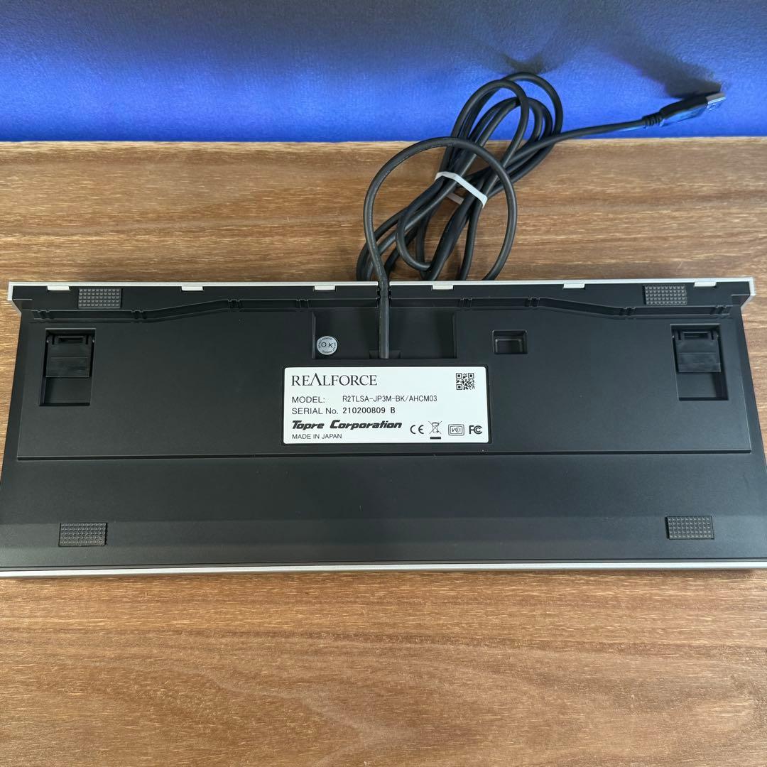 キーボード REALFORCE TKL SA for Mac/R2TLSA-JP3M-BK