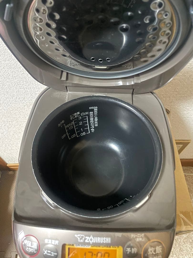 『【美品】象印 炊飯器 3合 NP-GL05★メーカー修理点検済』