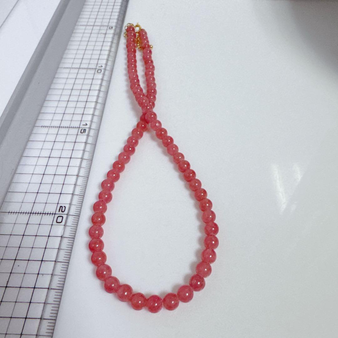 インカローズネックレスＮＯ26-2574