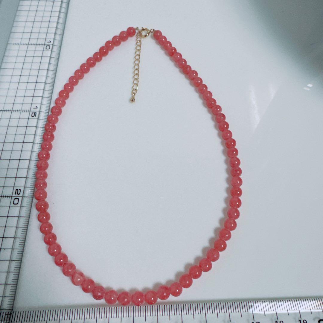 インカローズネックレスＮＯ26-2574