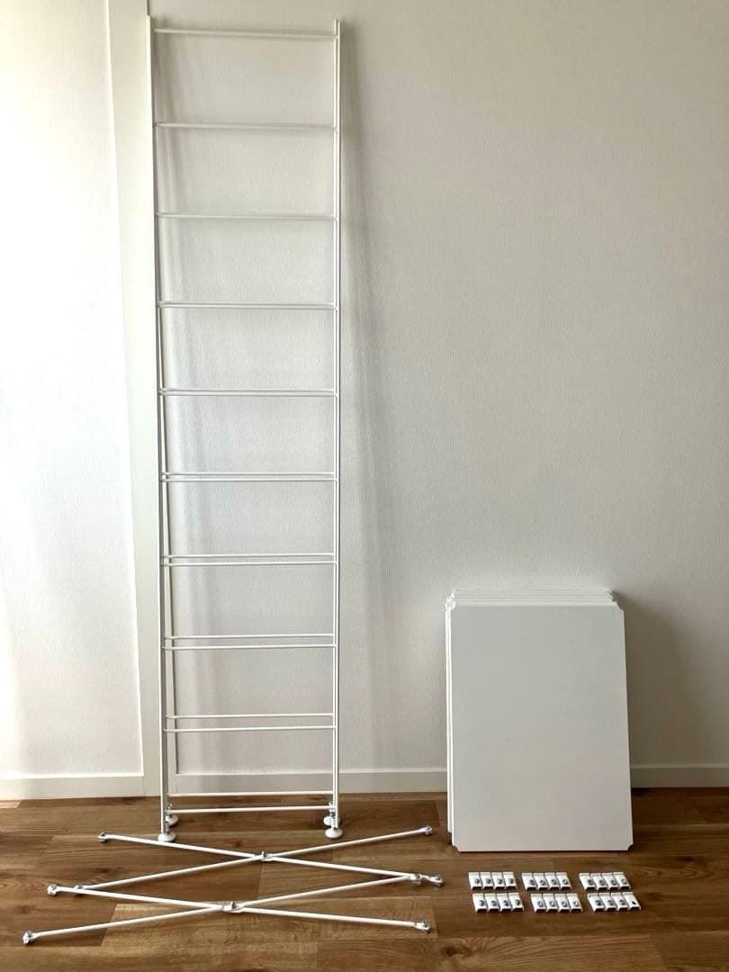 【無印良品】 スチールユニットシェルフ6段 175.5cm オープンシェルフ