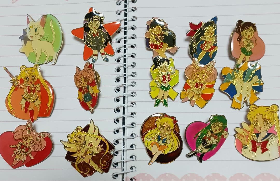 美少女戦士セーラームーン ピンバッジセット 希少 レトロ 玩具