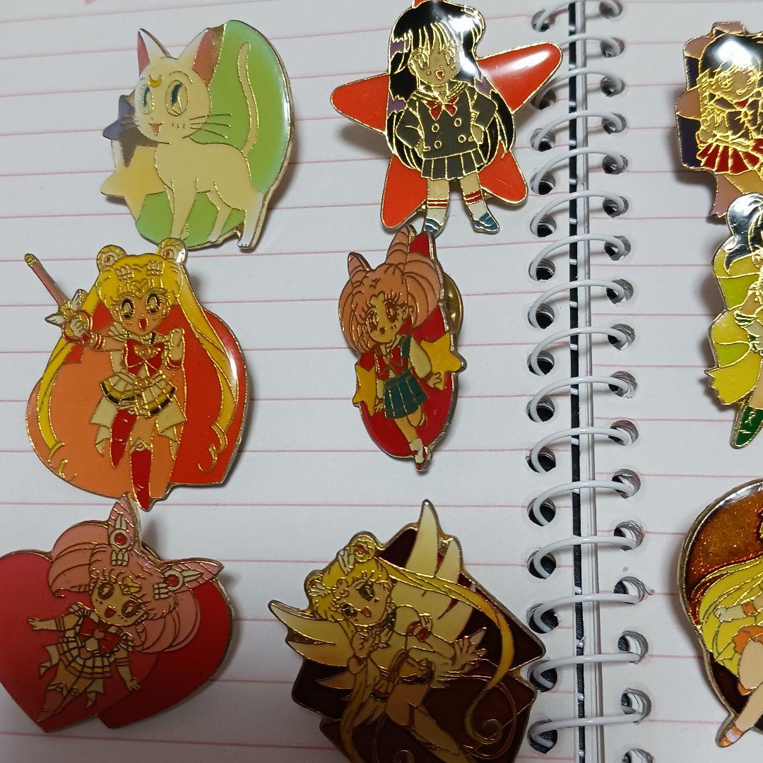 美少女戦士セーラームーン ピンバッジセット 希少 レトロ 玩具