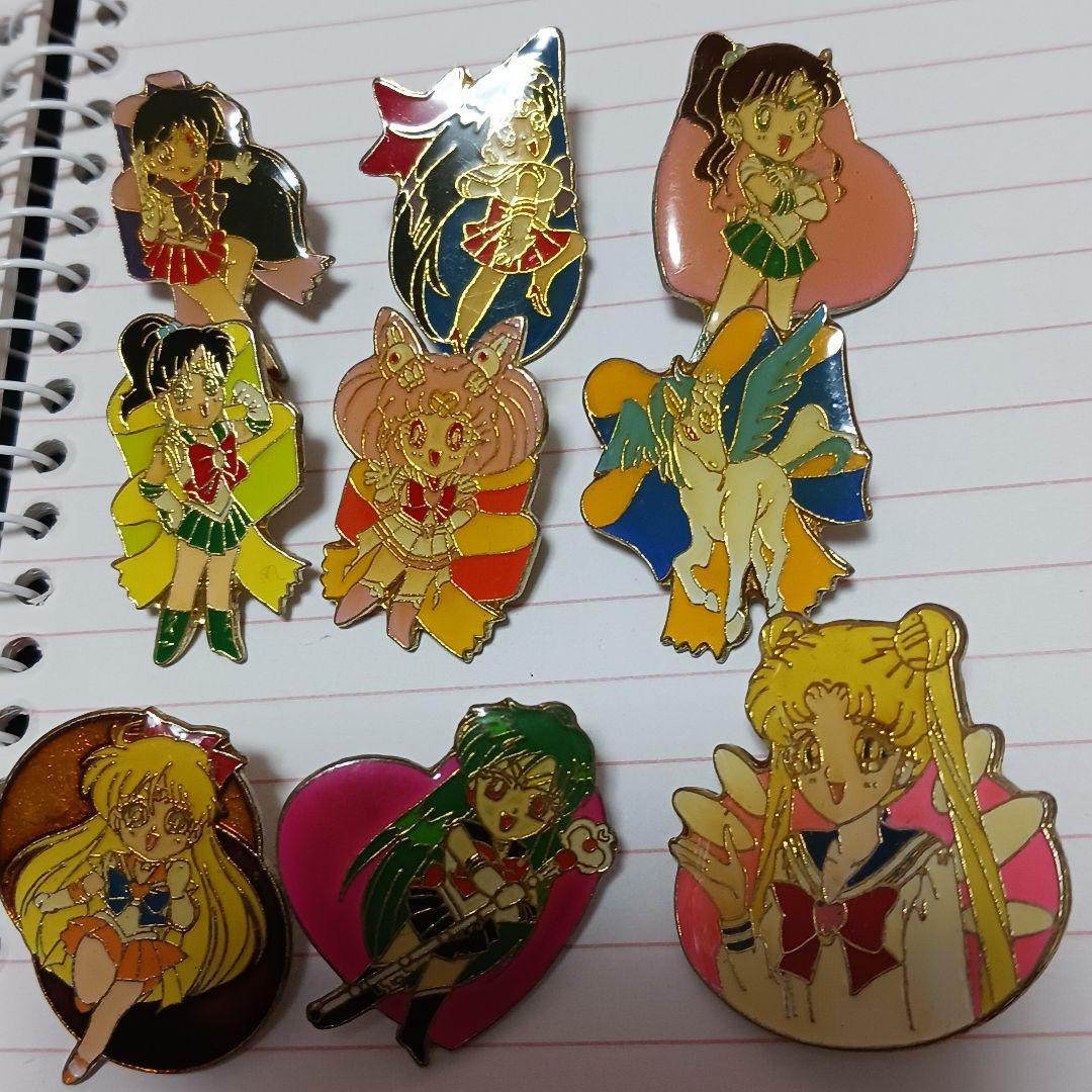 美少女戦士セーラームーン ピンバッジセット 希少 レトロ 玩具