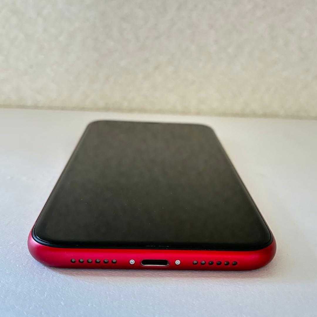 【美品　バッテリー78% SIMフリー】 iPhone XR 64GB レッド
