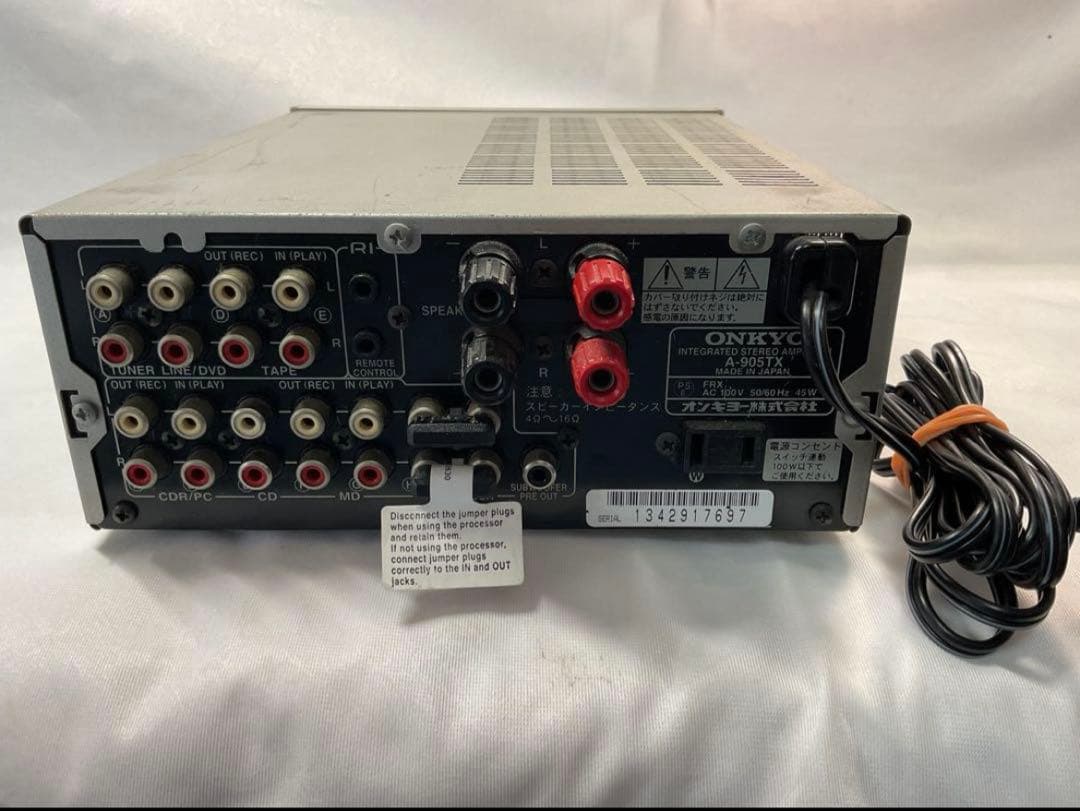 ONKYO A-905TX プリメインアンプ　動作確認済み