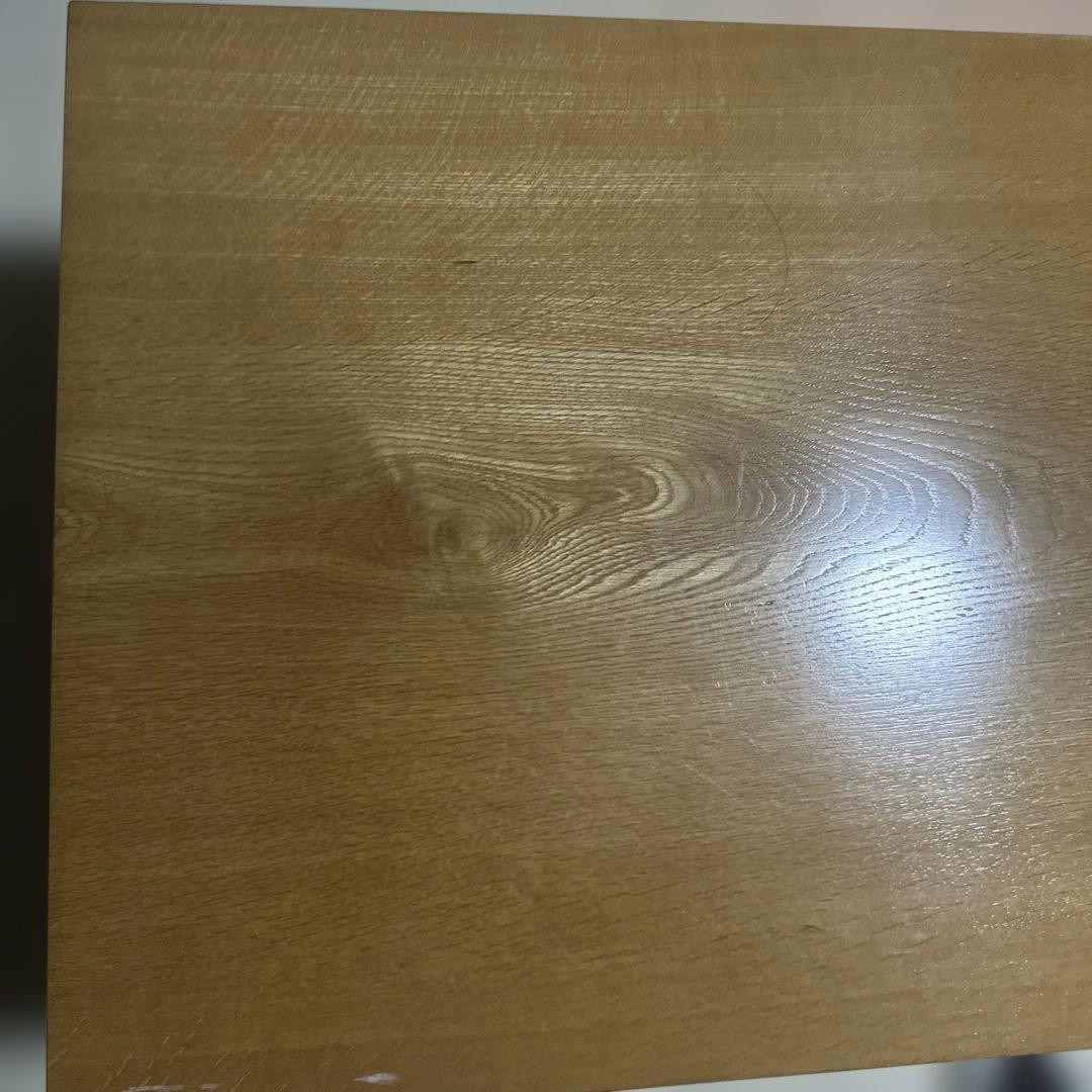 一枚板座卓 ハンドメイド 少々難あり