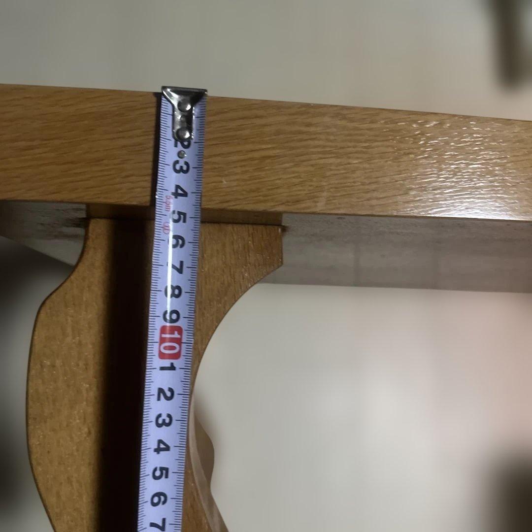 一枚板座卓 ハンドメイド 少々難あり