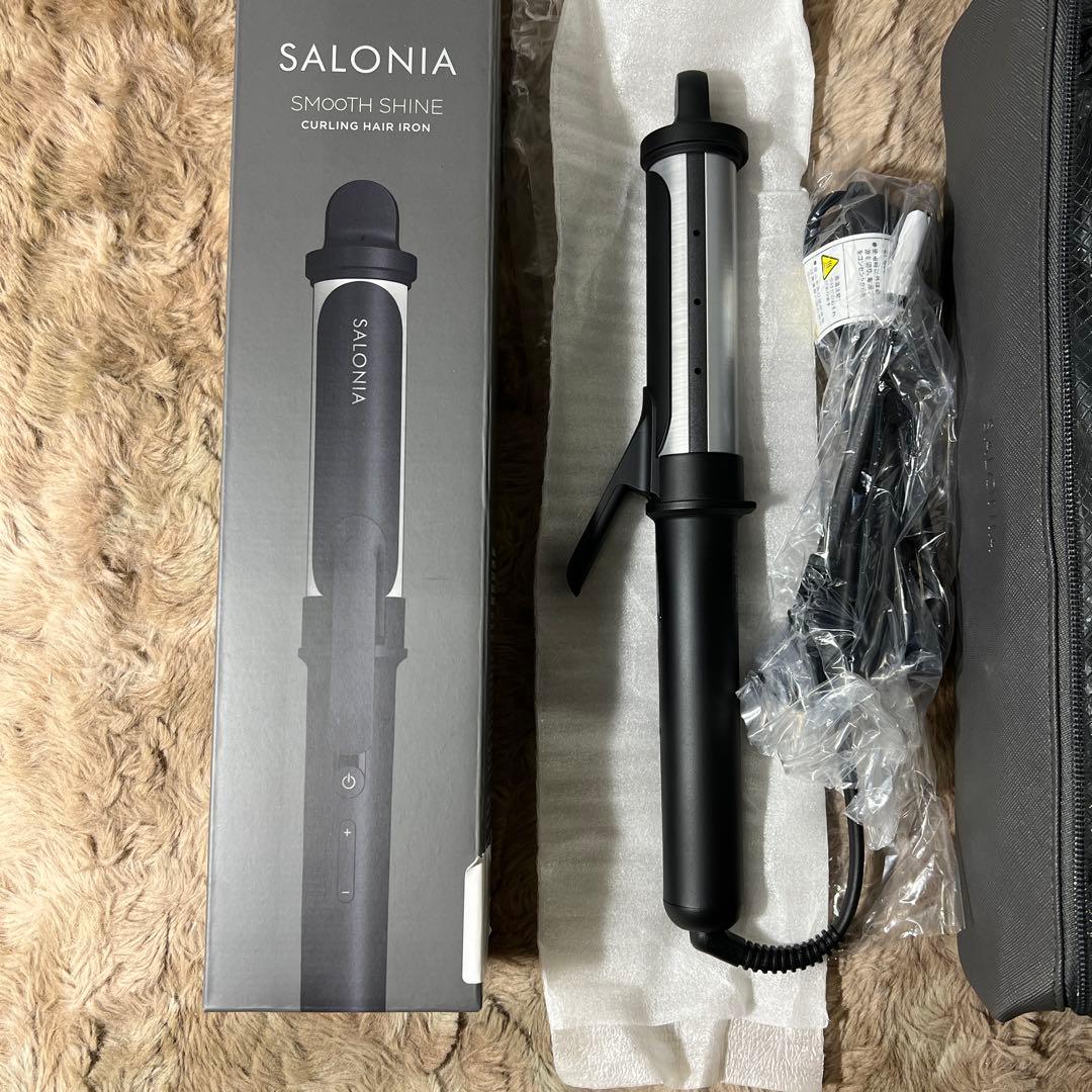 SALONIA サロニア スムースシャイン カールアイロン 32mm
