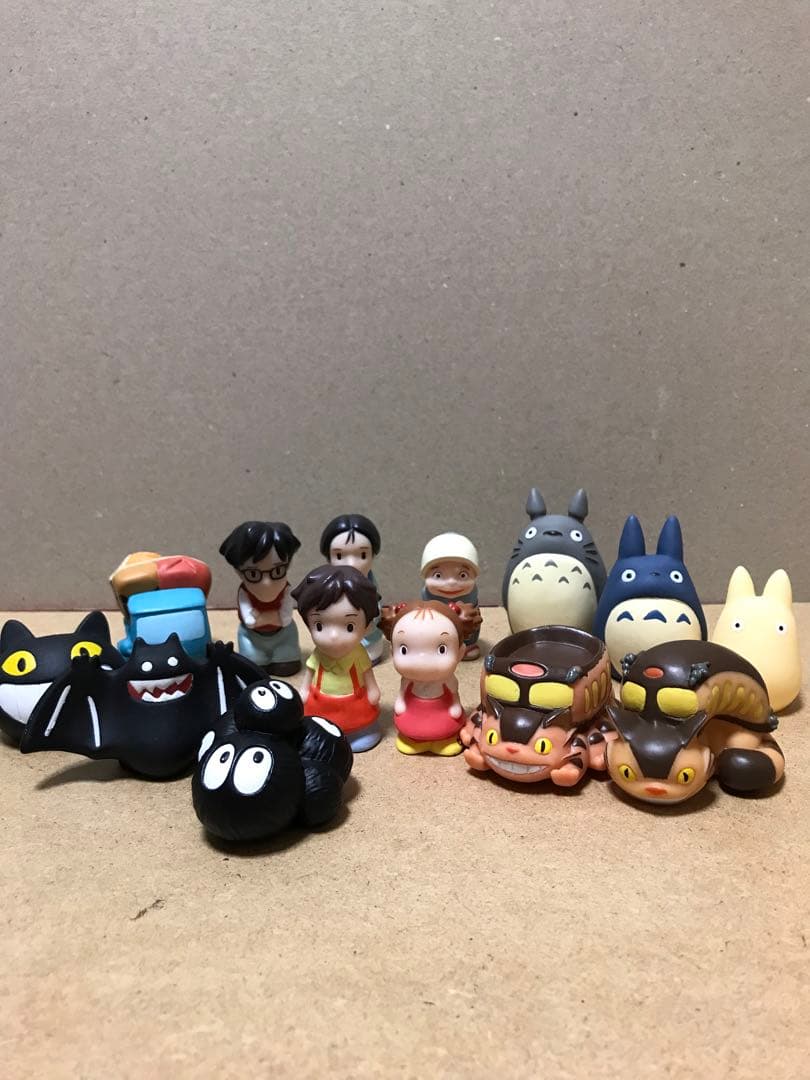 となりのトトロ　ジブリ　指人形　フィギュア