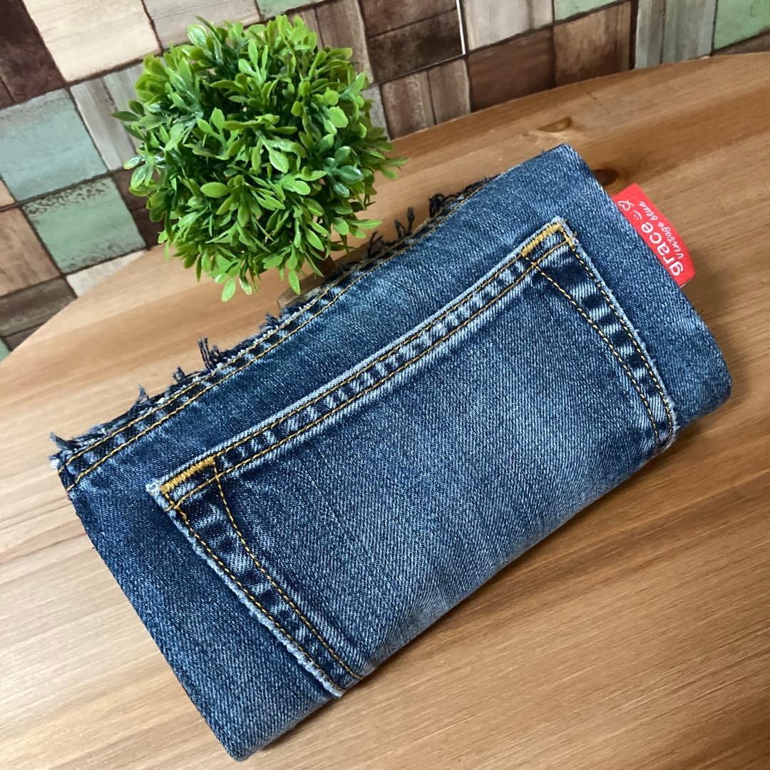 デニムリメイク 長財布☆