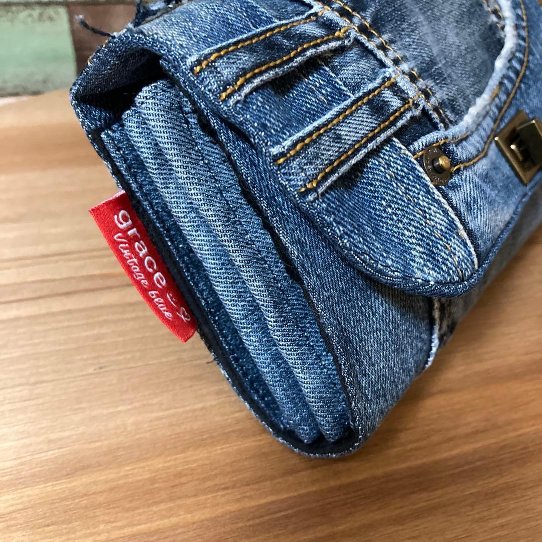 デニムリメイク 長財布☆